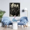 Makbule Hanım ve Atatürk Kanvas Tablo Makbule Hanım ve Atatürk Kanvas Tablo