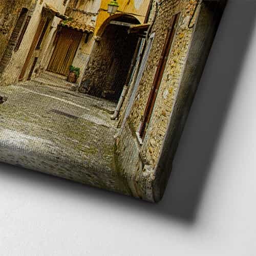 Begonvil Sokağı Manzara Tablo