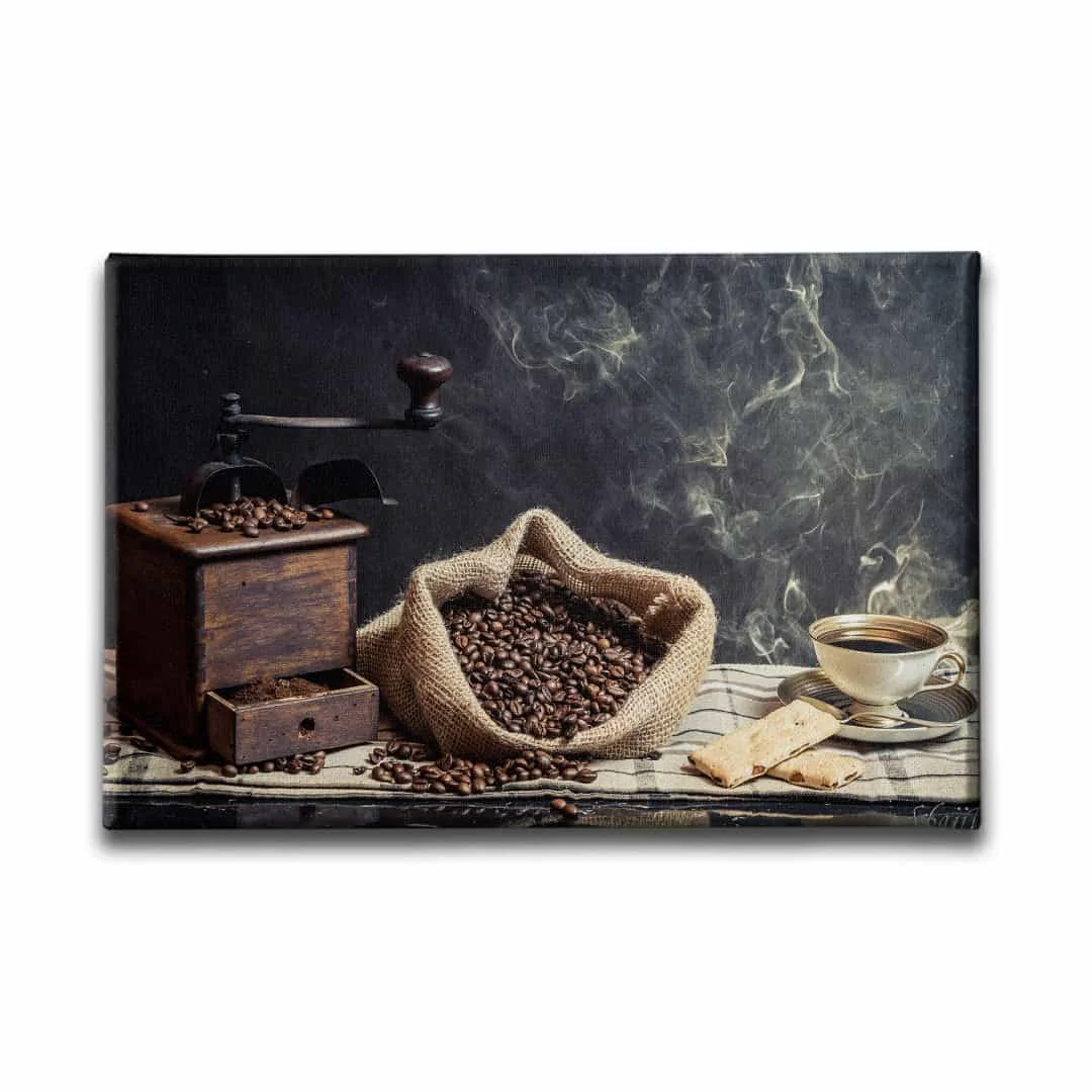 Ogutulmemis Kahve Kanvas Tablo