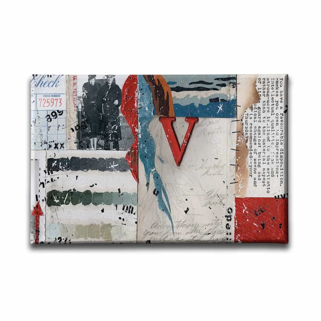 Retro  Canvas Tablo
