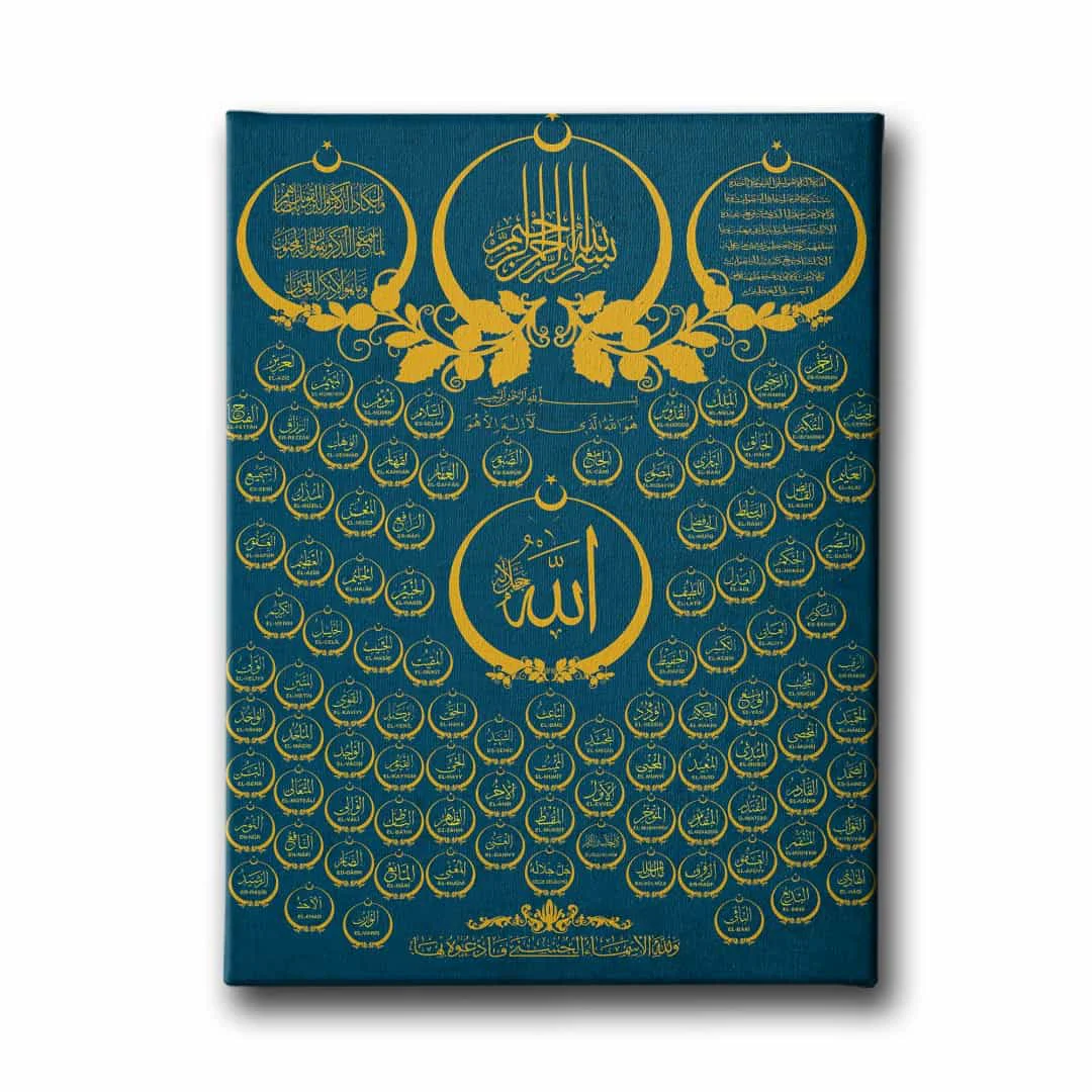Esma-ul Husna Tablo