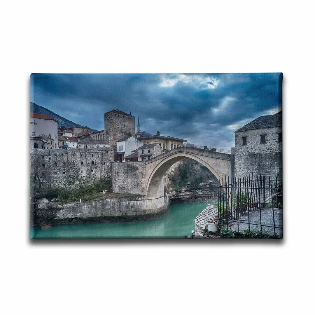 Mostar Koprusu Kanvas Tablo