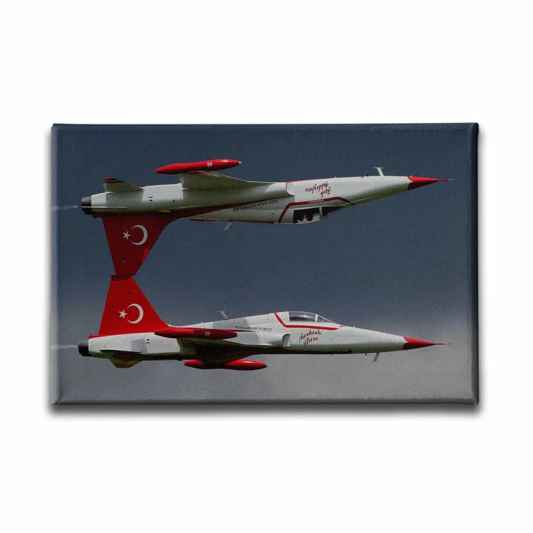 Turk Yildizlari Canvas Tablo
