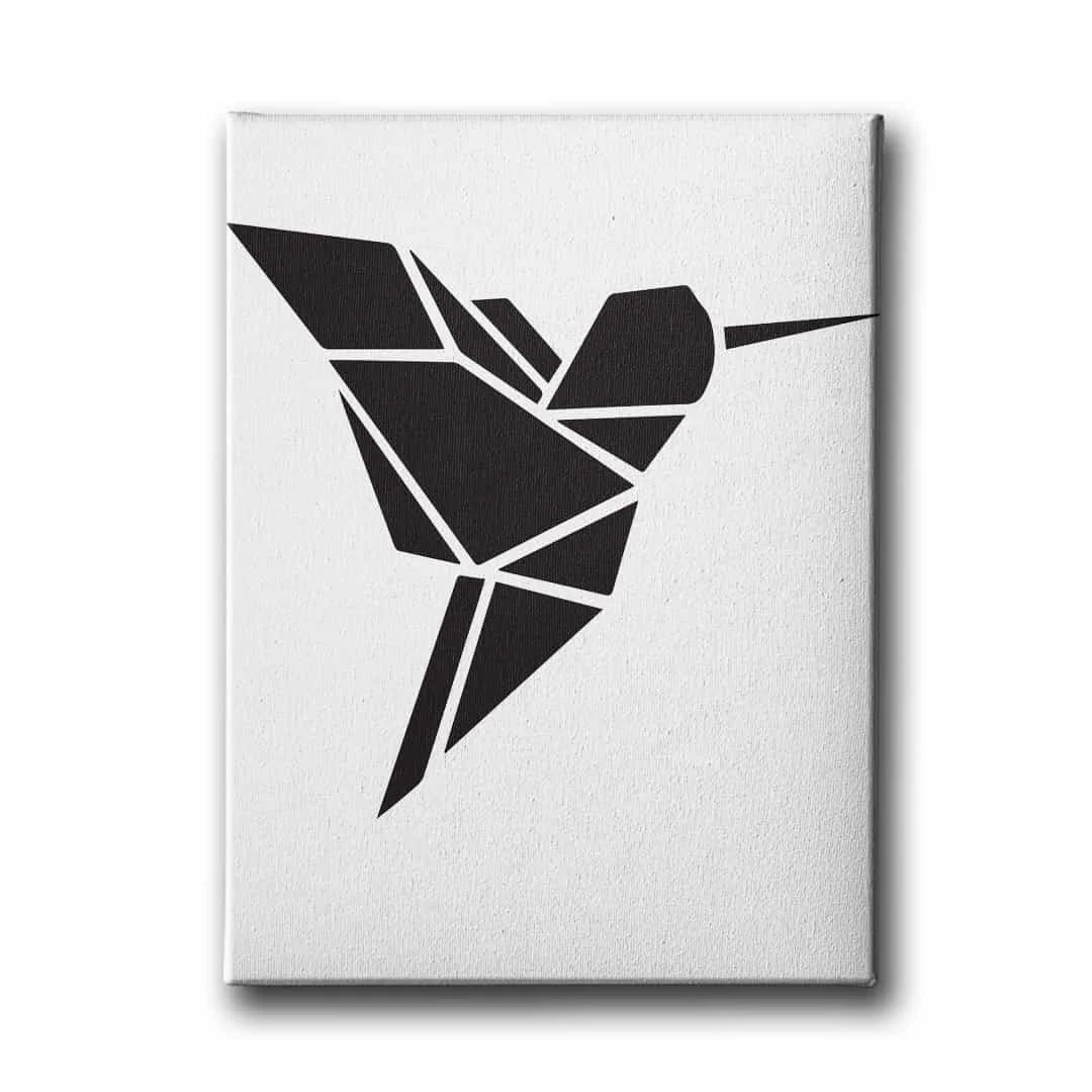 Geometrik Motifli Canvas Tablo