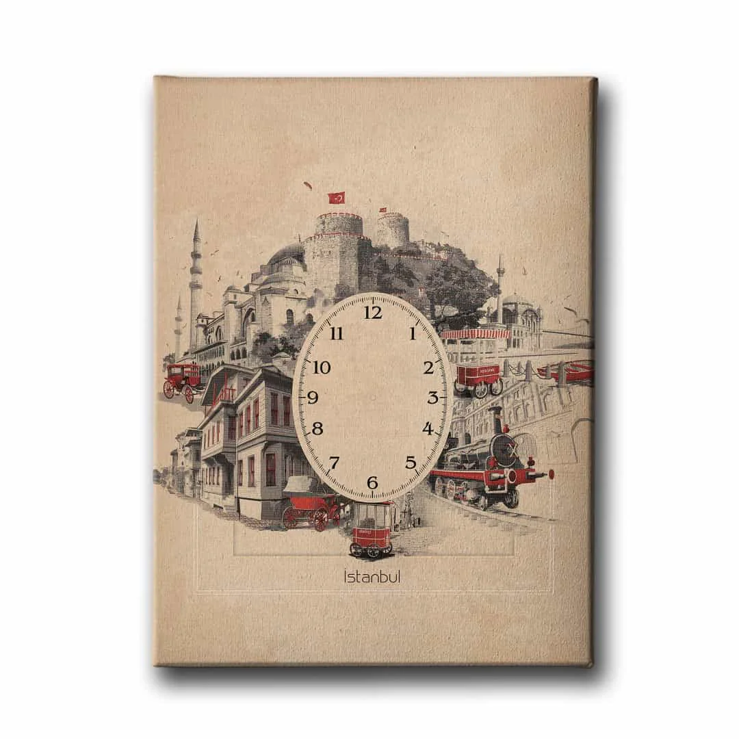 Istanbul Saatli Tablo