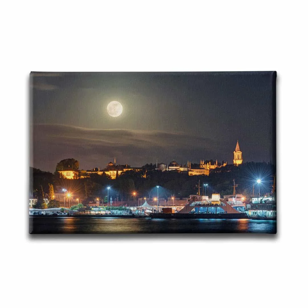 Istanbul City Canvas Tablo