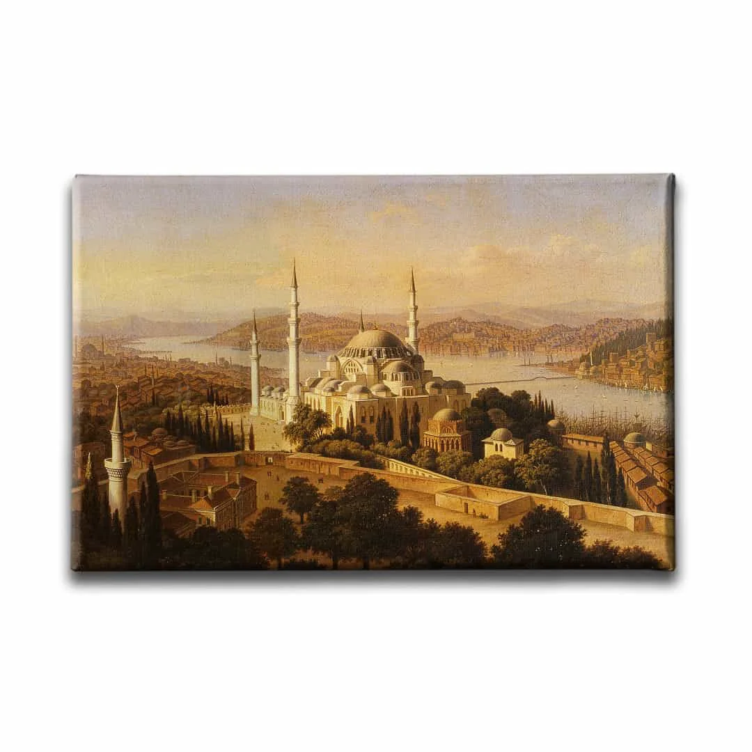 Osmanli Cami Kanvas Tablo