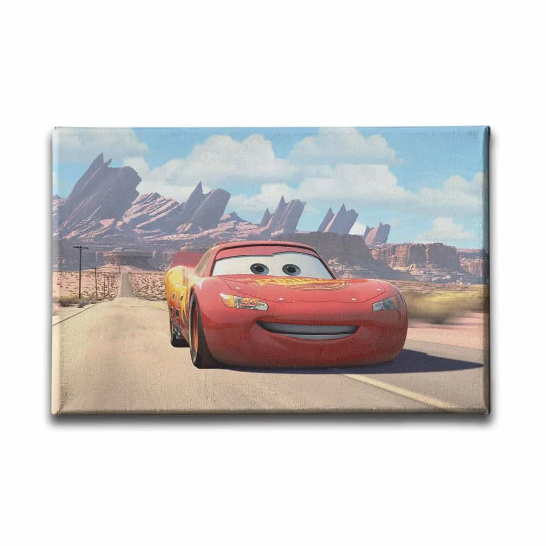 Simsek Mcqueen Kanvas Tablo