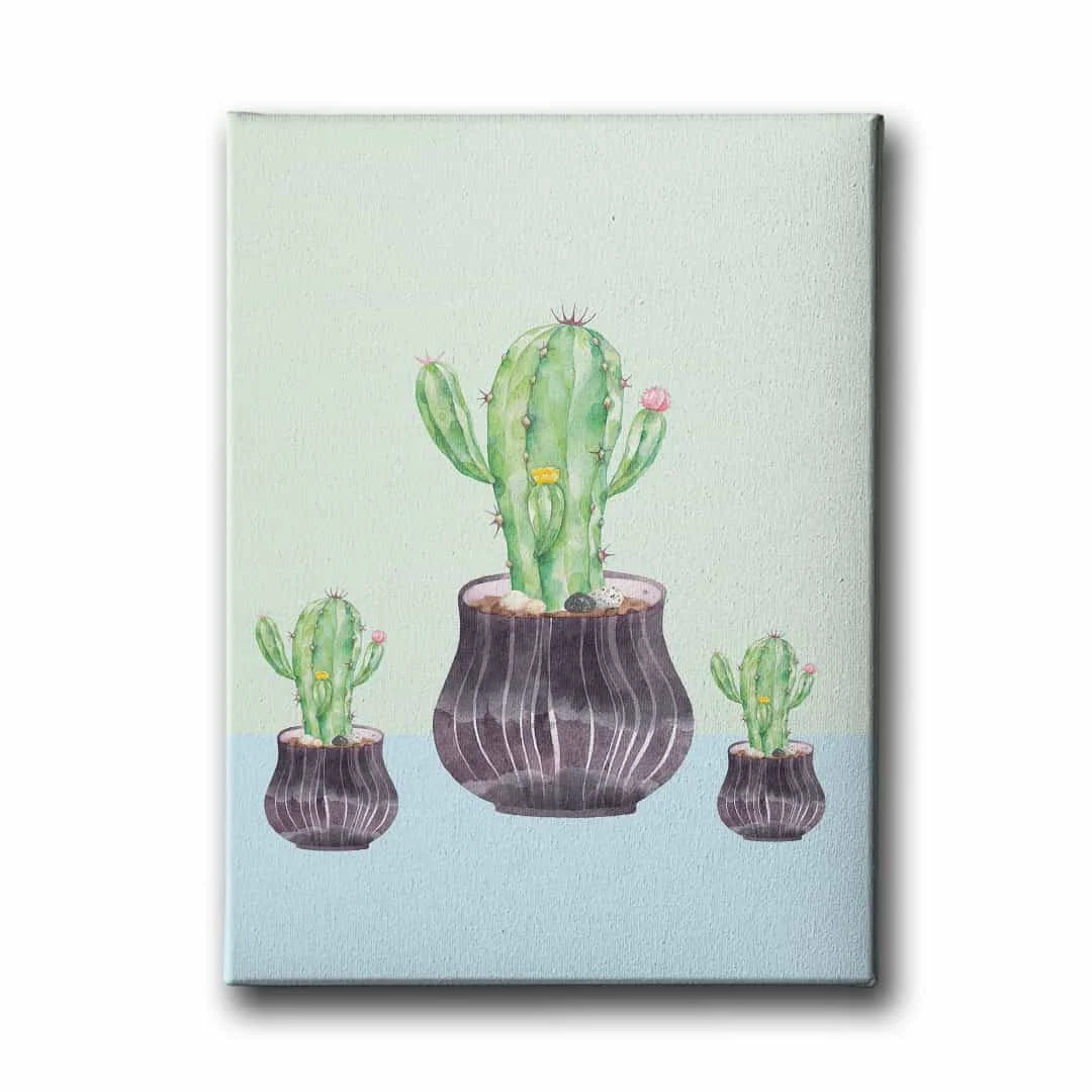 Kaktus Canvas Tablo