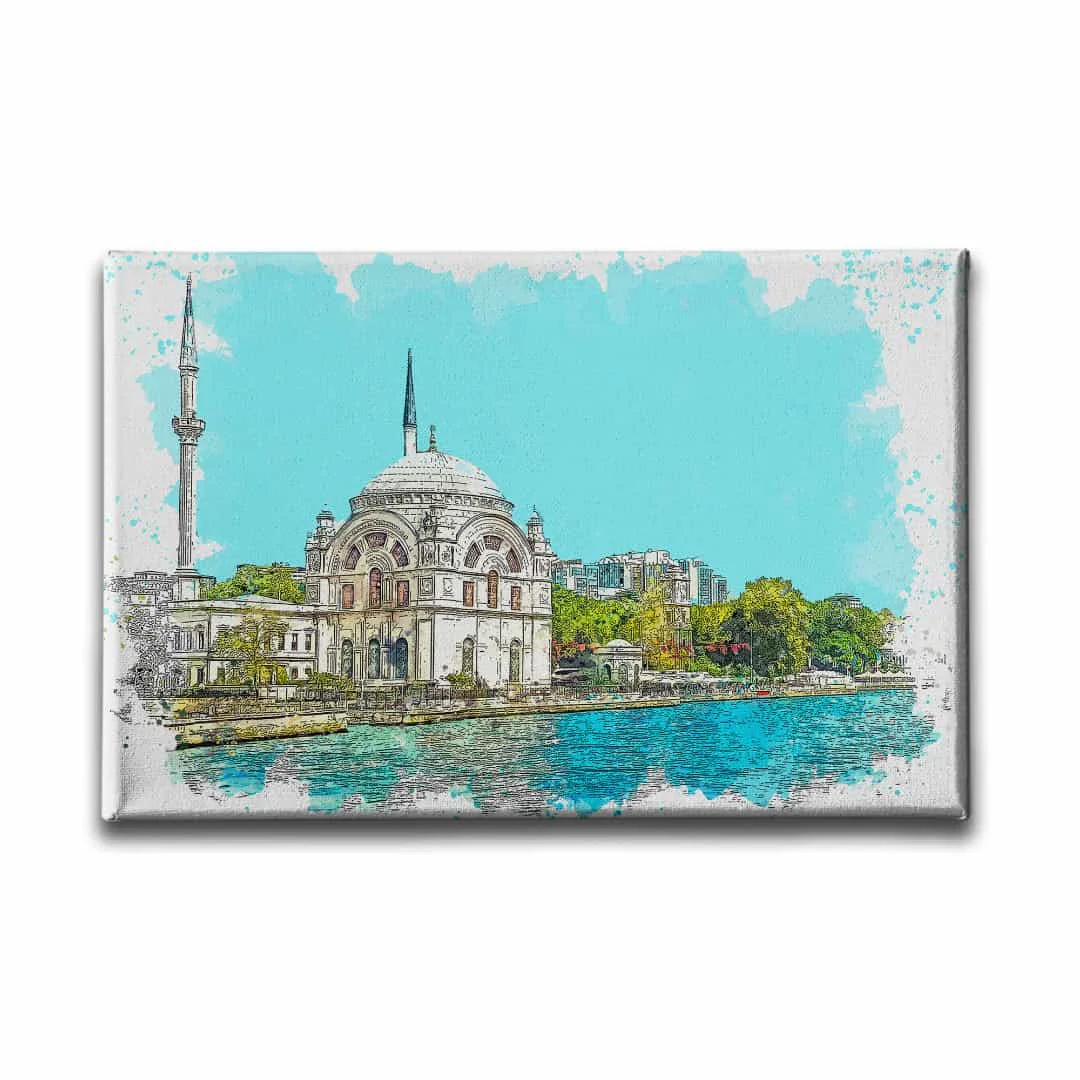 Istanbul Buyuk Mecidiye Cami Tablo