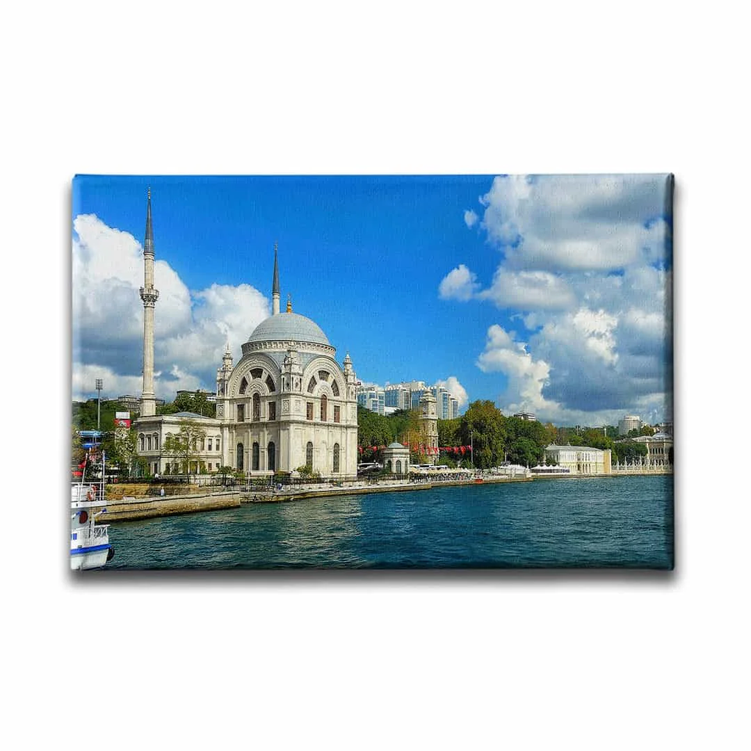 Istanbul Dolmabahce Cami Kanvas Tablo