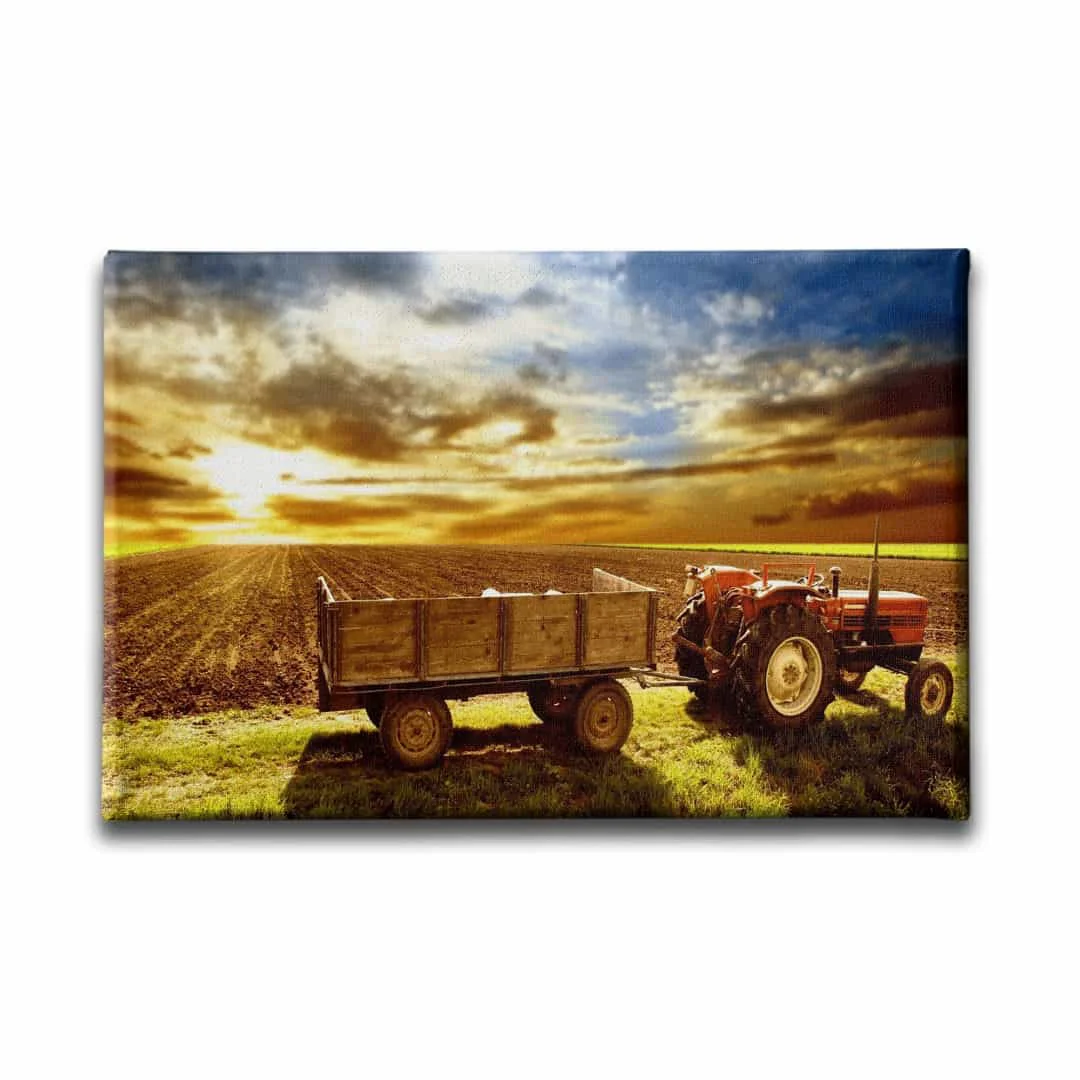 Traktor Canvas Tablo