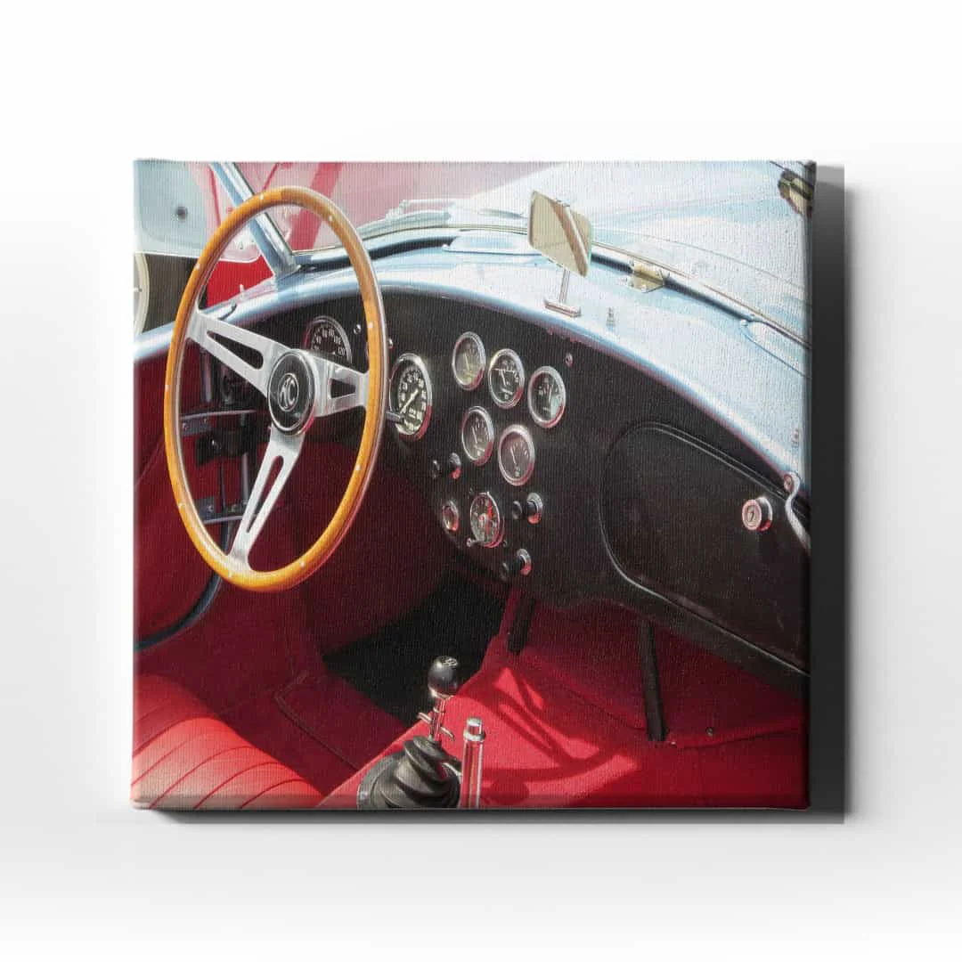 Arac Ici Canvas Tablo